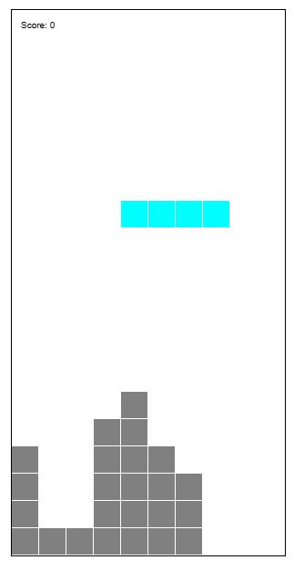 Initial Tetris Grok screenshot